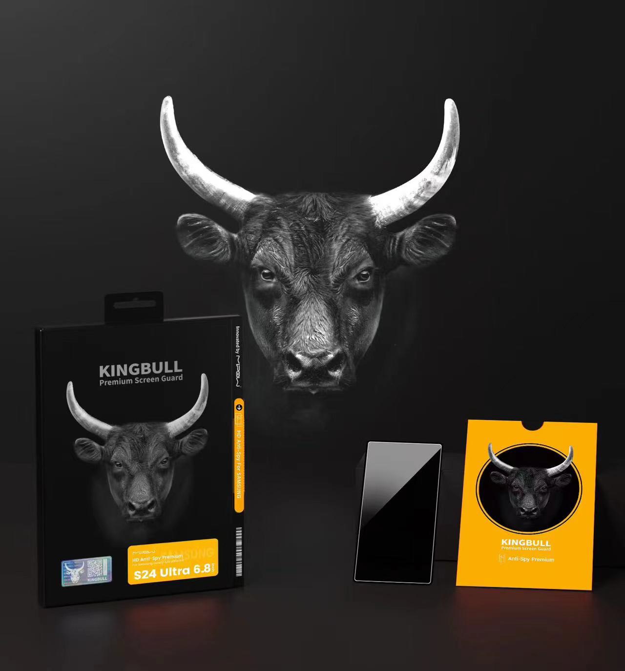 Cường lực chống nhìn trộm MiPow Kingbull Anti-Spy Premium HD Samsung Galaxy S24 Ultra 6.8 inch - BJS24UF - Mipow Việt Nam