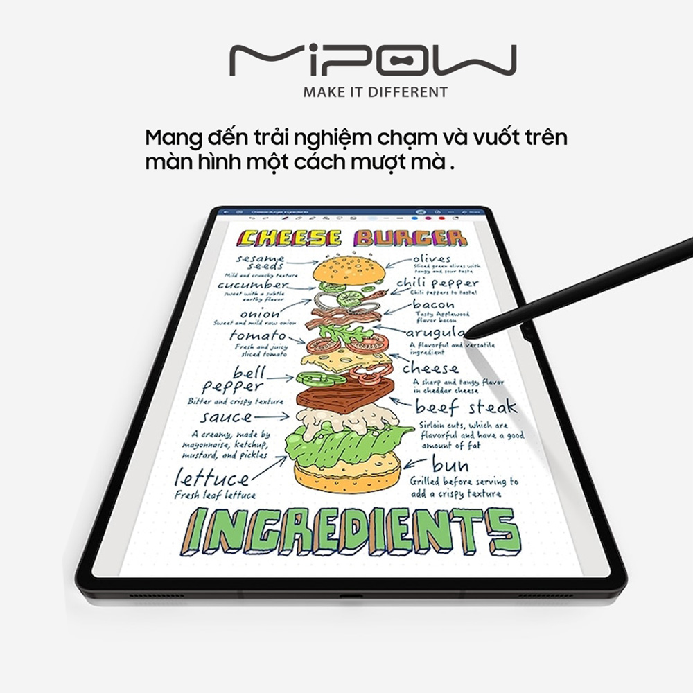 Cường lực Mipow Kingbull HD Premium cho Samsung Galaxy Tab S9 / S9 FE (10.9/11 inch) - BJ-S9A - Mipow Việt Nam