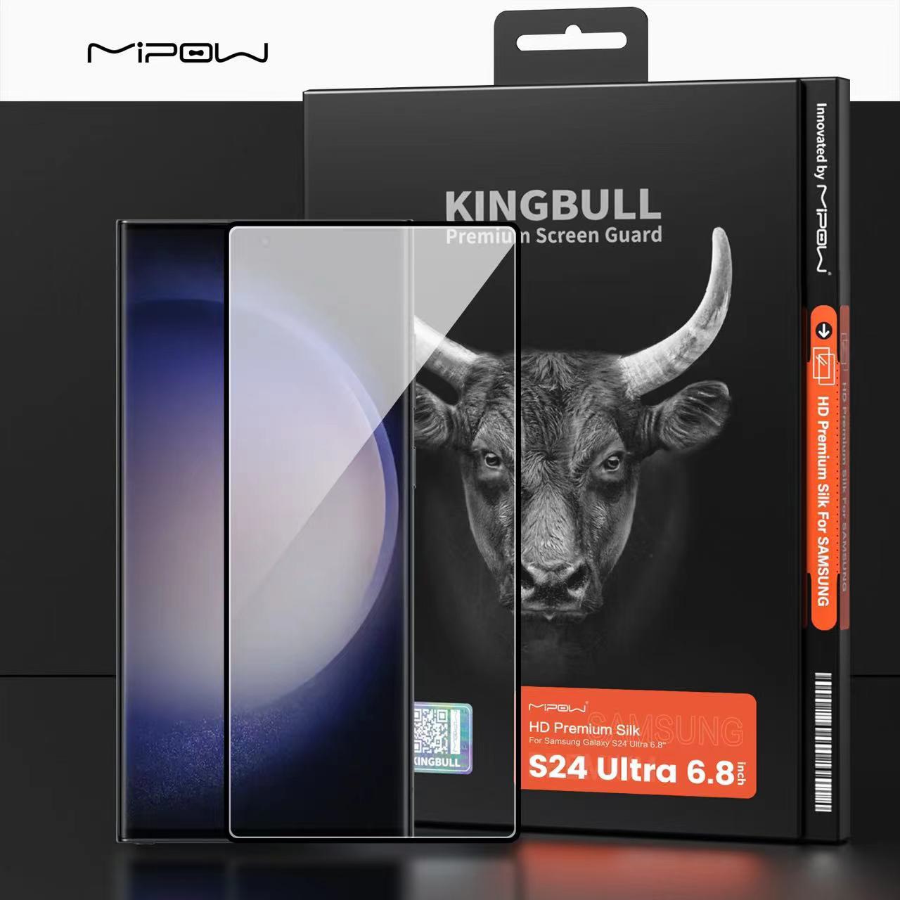 Cường lực Mipow Kingbull Samsung Galaxy Ultra 6.8 inch / Samsung Galaxy S24 Plus 6.7 inch / Samsung Galaxy S24 6.2 inch HD Premium Silk - BJS24U - Mipow Việt Nam