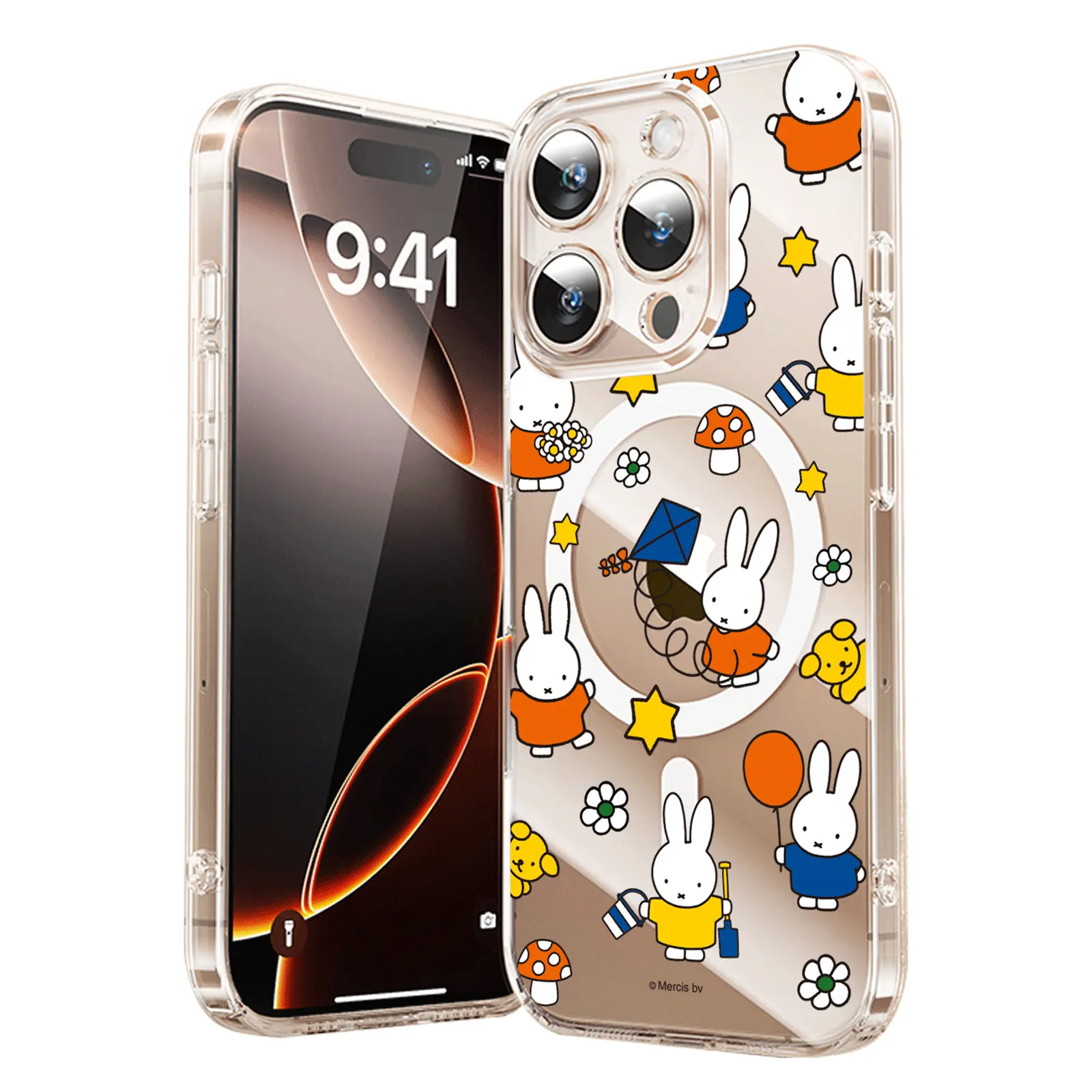 Ốp lưng Mipow Miffy Premium MagSafe Case for iPhone 16 Series - Mipow Việt Nam