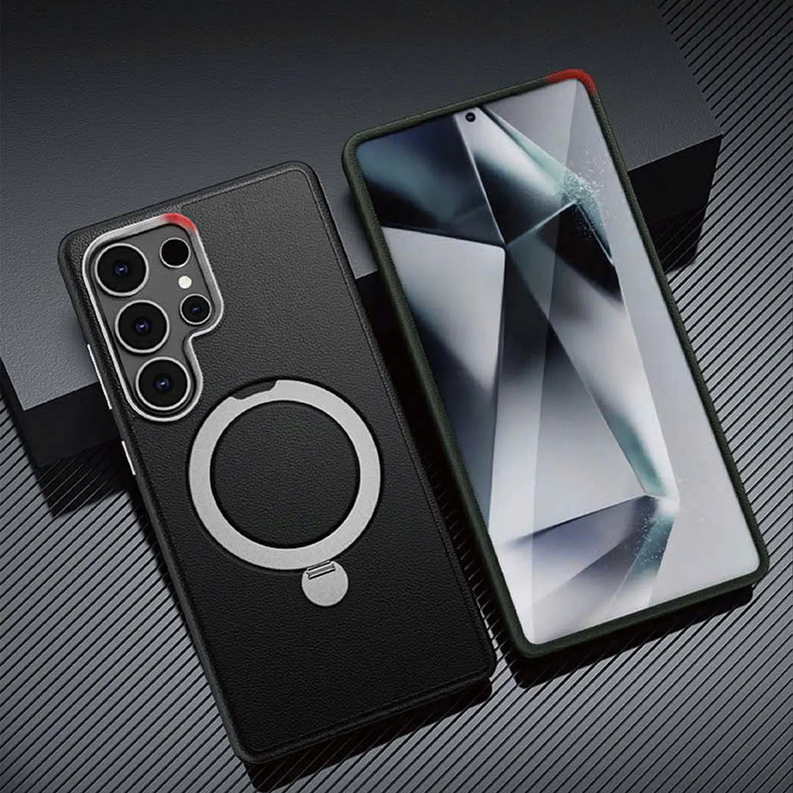 Ốp lưng Mipow Qi2 Lux & Ring Stand cho Samsung Galaxy S25 Series - Mipow Việt Nam Ốp lưng Mipow Qi2 Lux & Ring Stand cho Samsung Galaxy S25 Series - Mipow Việt Nam