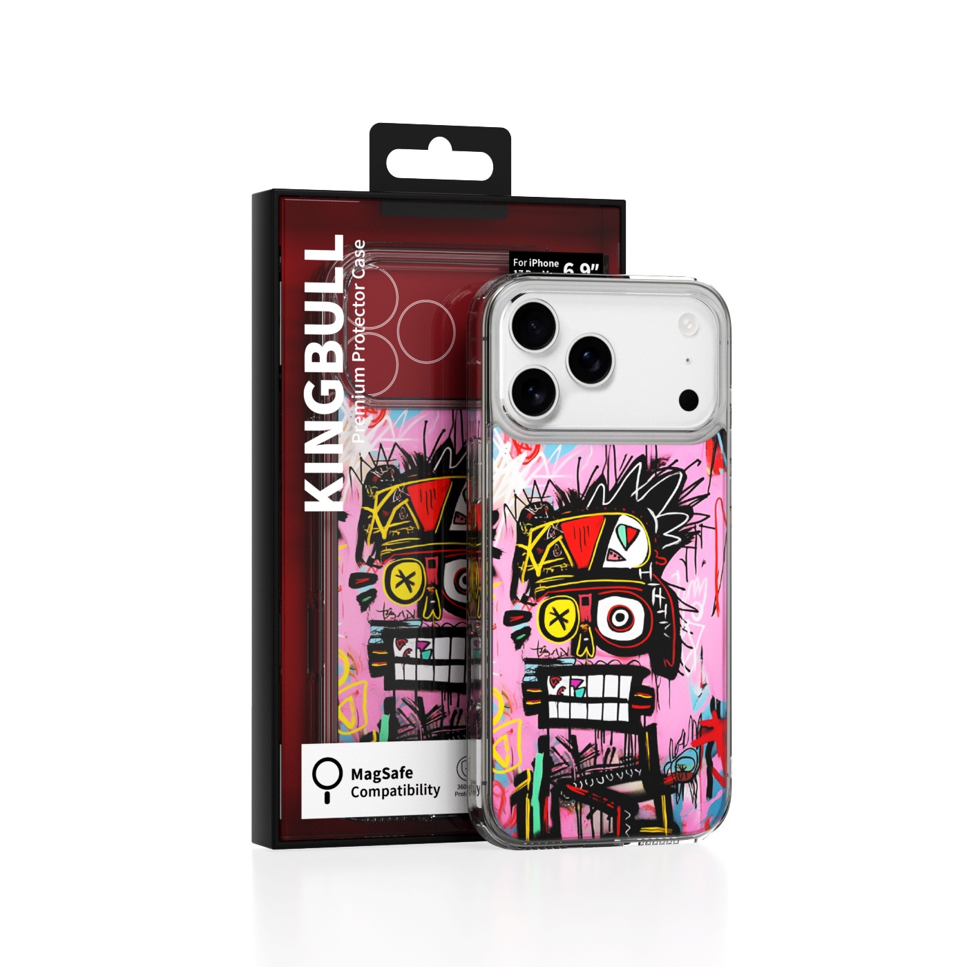 Ốp Lưng Magsafe Mipow Kingbull ViralX iPhone 17 Series 2025 Grotesque Portrait